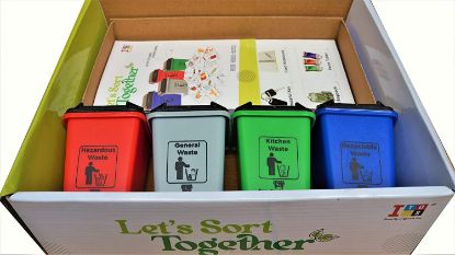 Picture of Let's Sort Together- Dust Bin Game