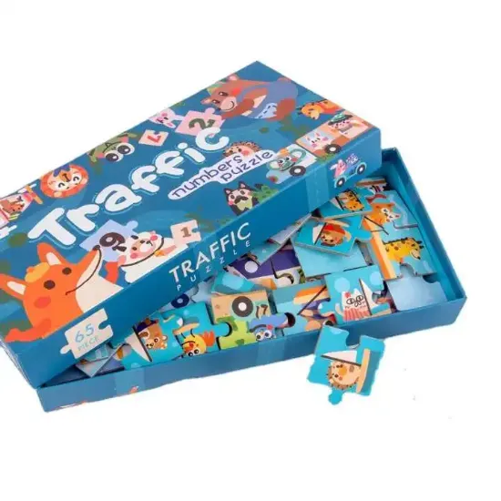 Picture of Traffic Number Puzzle