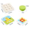 Picture of Big Peg Mosaic Toy Button Puzzle Game