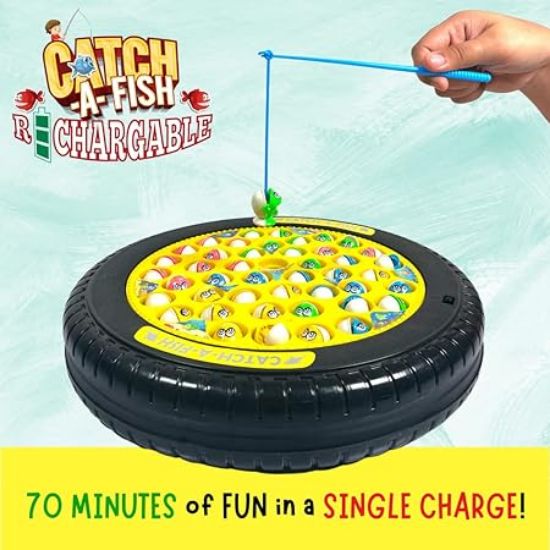 Picture of Rotating Musical Fishing Game