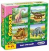 Picture of Dinosaur 4 in 1 Puzzle Set