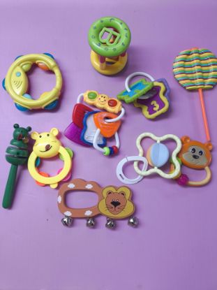 Picture of Assorted Rattle Set(10 pieces)