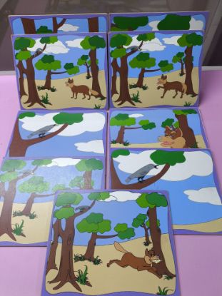 Picture of The Clever Fox(Sequence Story Board