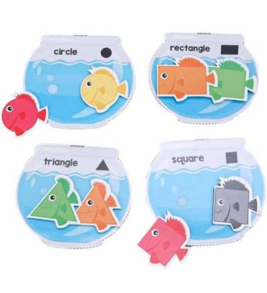 Picture of Shape Sorting And Colour Wheel (2 in 1 Busy Bag Toy Set 