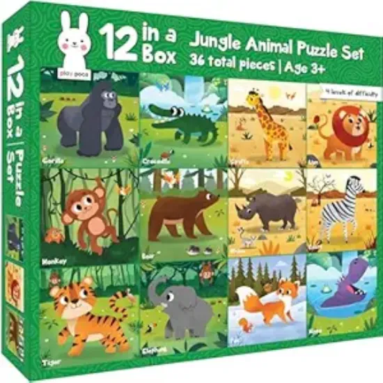Picture of Play Panda animal puzzle