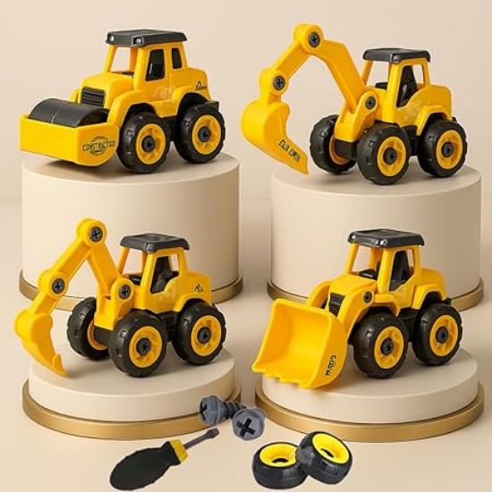Picture of Construction Engineering Car Toy Set of 4 
