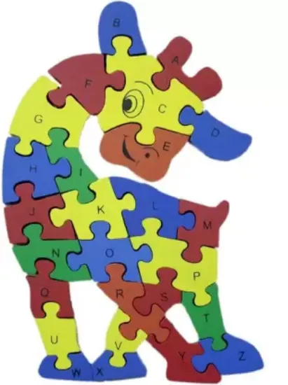 Picture of Wooden take Apart Baby Giraffe Puzzle