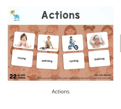 Picture of Actions (Flash Cards) 