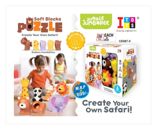 Picture of Soft Blocks Puzzle.