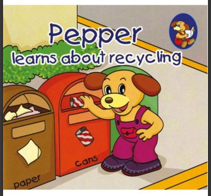 Picture of Pepper Learns To Recycle..