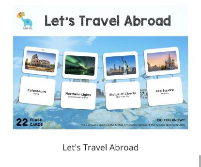 Picture of Let's Travel Abroad (Flash Cards) 