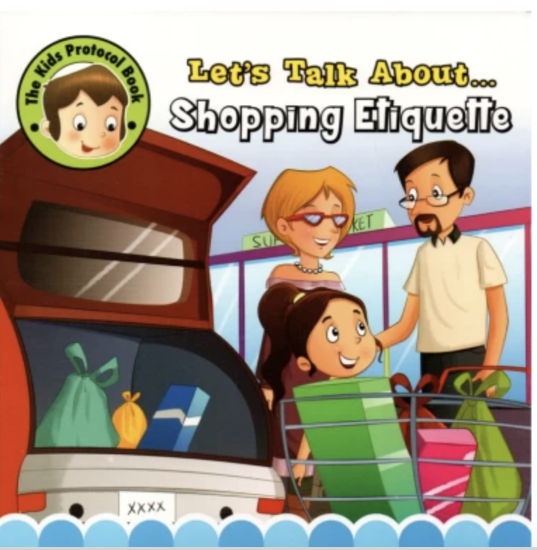 Picture of THE KIDS PROTOCOL BOOK - Shopping Etiquette