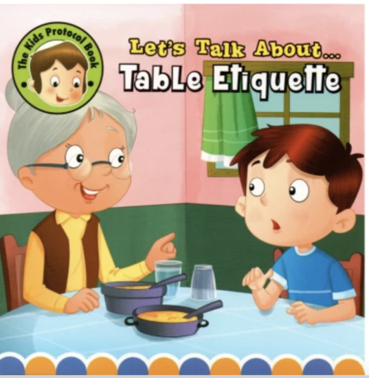 Picture of THE KIDS PROTOCOL BOOK - Table Etiquette