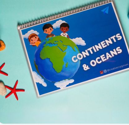 Picture of Continents And Oceans Binder Book