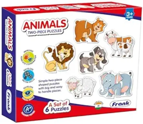 Picture of Animals Puzzle Set of 2 pieces