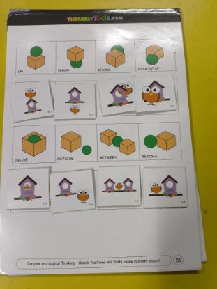 Picture of Complex Logical Thinking Activity Sheets.
