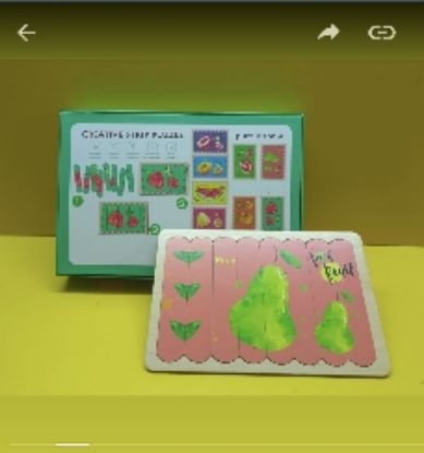 Picture of Creative Strip Puzzle Fruits