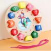 Picture of Wooden Shape Color Sorting Clock 