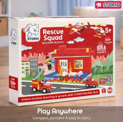 Picture of Fire Fighter Building Blocks.