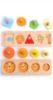 Picture of Geometric Knob Shape Board