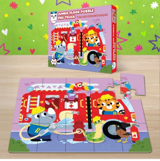 Picture of Jumbo Floor Puzzle (Fire Truck)