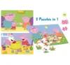Picture of Peppa Pig 3 in 1 Puzzle Set.