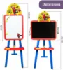 Picture of  Easel with Double-Sided Whiteboard & Chalkboard 