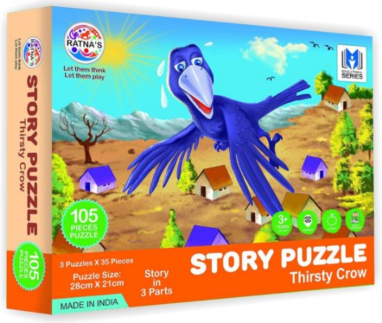 Picture of The Thirsty Crow (Story Puzzle)