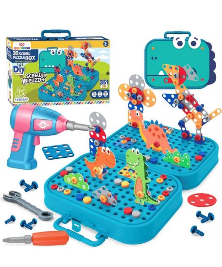 Picture of Electric Drill Screw Puzzle Set