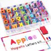 Picture of Magnetic Alphabet Letters Kit with Double-Side Magnet Board 