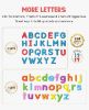 Picture of Magnetic Alphabet Letters Kit with Double-Side Magnet Board 