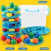 Picture of Rainbow Balls Tower