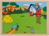 Picture of Magnetic Wooden Puzzle Board