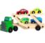 Picture of Wooden Truck and Cars Toy Set 