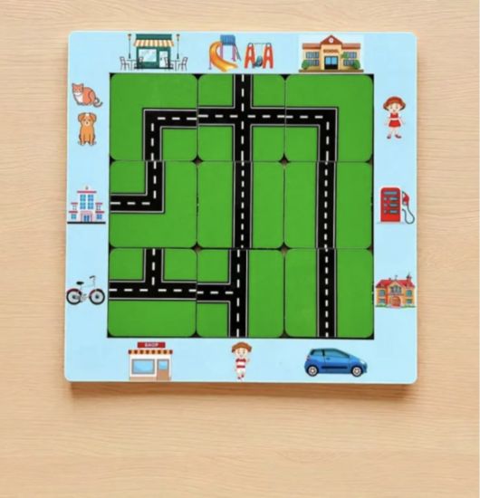 Picture of Road Map Maze Game 