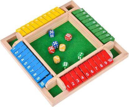 Show details for Shut The Box With Dice Picture of Shut The Box With Dice